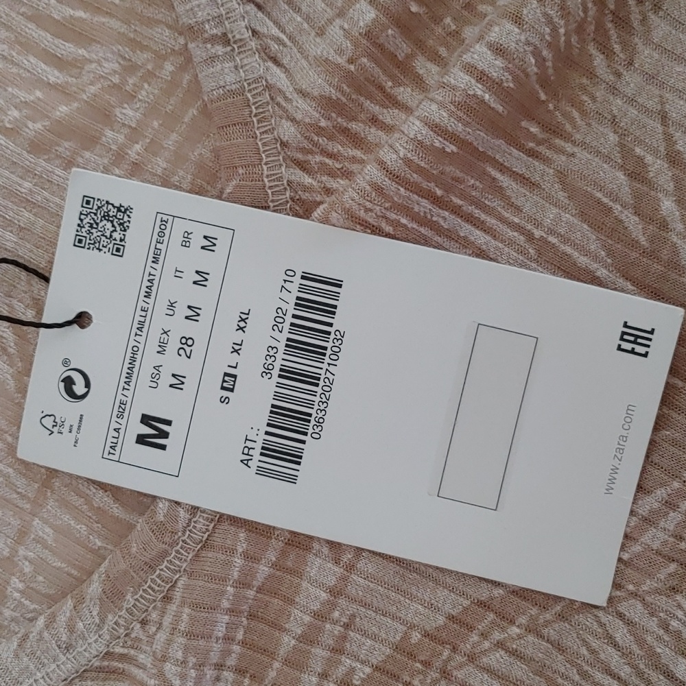 Zara Top Size M - Picture 7 of 7